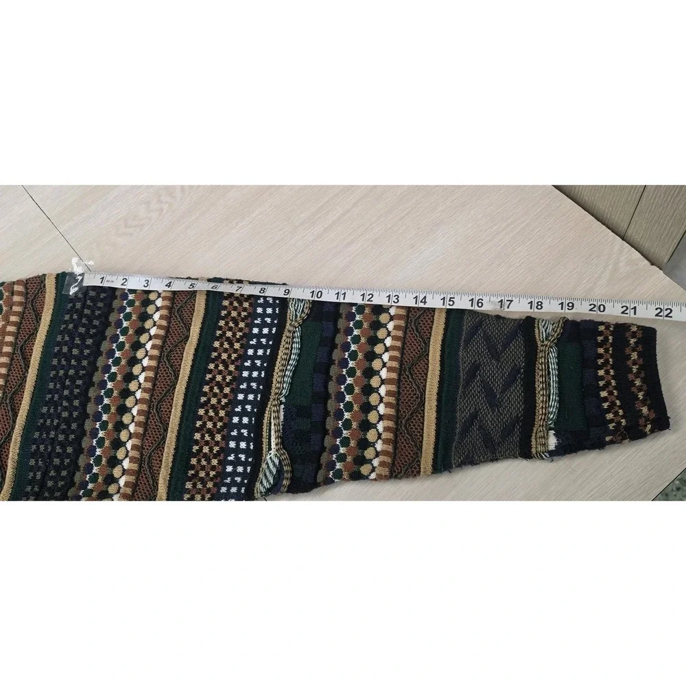 Vintage 90s Protege Collection 3D Cable Knit Sweater COOGI Style USA Adult L‎
